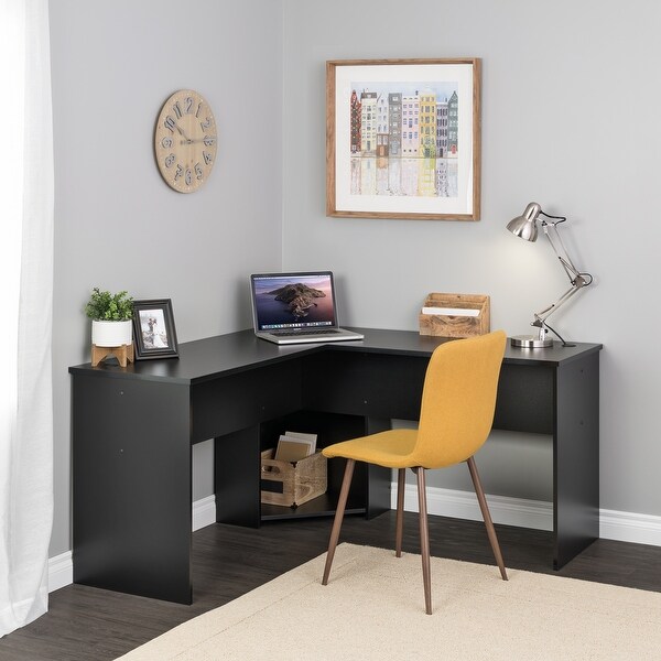 Prepac L-shaped Desk. Opens flyout.