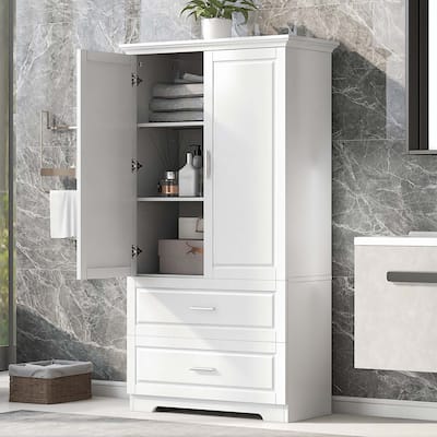 Cabinet with Two Doors and Drawers