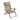 Lavish Home Folding Backpack Beach Chair, Taupe - Set of 1