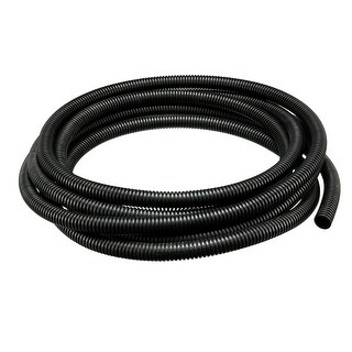 Tubo Corrugato Flessibile In Plastica Uxcell 8 Metri – Diametro 7x10 Mm, Nero, Per Giardino E Ufficio