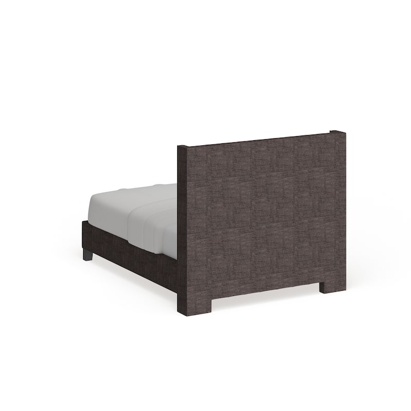 Marion Nailhead Wingback Tufted Upholstered Bed by iNSPIRE Q Bold