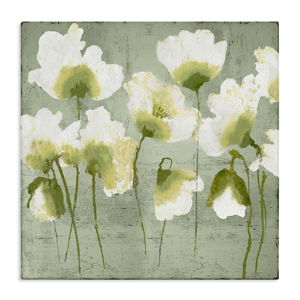 Stupell Charming Flower Impressions Canvas Wall Art Design By Vanessa Austin