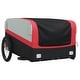 preview thumbnail 8 of 11, vidaXL Bike Trailer Kids Bicycle Cargo Trailer Cart Wagon with Tow Bar Iron - 53.9" x 27.2" x 23.2"