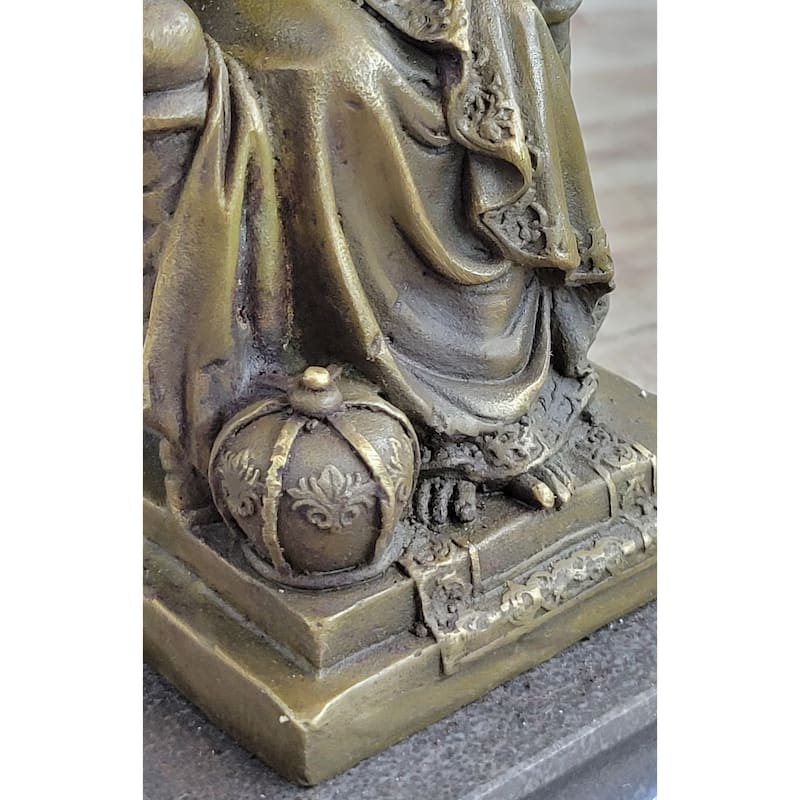 Valli Jesus Of Nazareth Christ Christianity Bronze Marble Sculpture Statue Decor