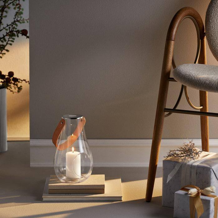 Holmegaard Design with Light Lantern, Clear