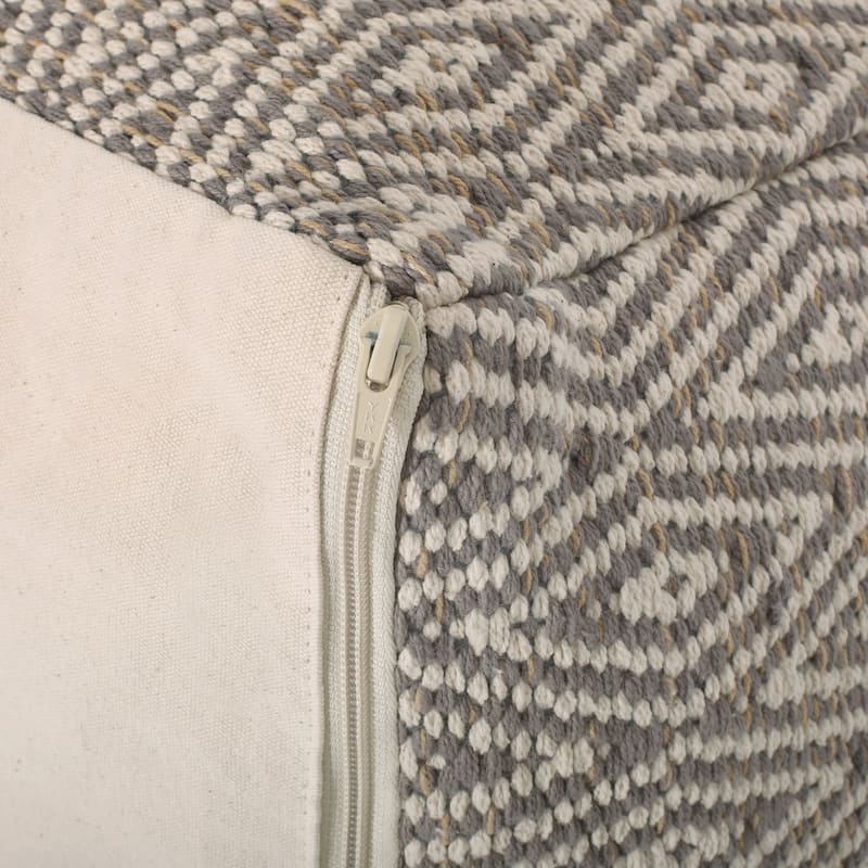 Amuleto Hand Crafted Cotton Pouf