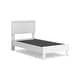 preview thumbnail 26 of 32, Signature Design by Ashley Hallityn White Panel Platform Bed