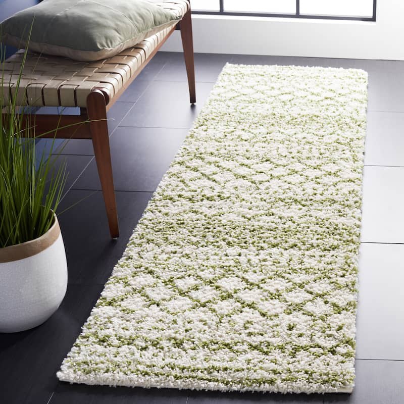 SAFAVIEH Arizona Shag Lotta Moroccan 1.2-inch Thick Rug