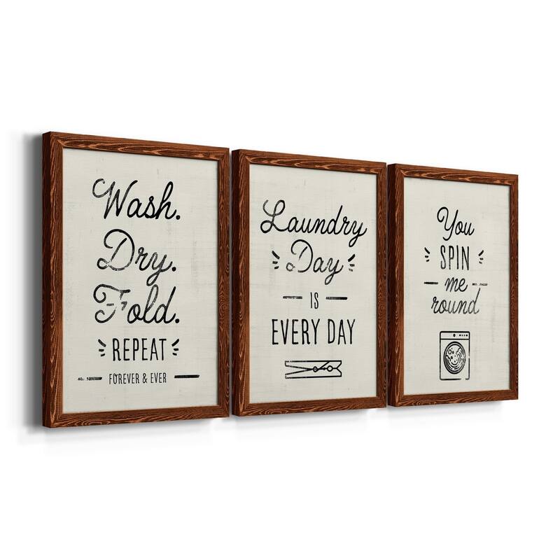 Laundry Room I-Premium Framed Canvas - Ready to Hang - Multi-Color