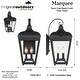 preview thumbnail 8 of 7, The Great Outdoors 72482 Marquee 4 Light 21" Tall Outdoor Wall Sconce