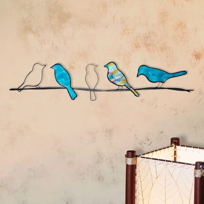 Birds On A Wire - 1 x 28.5 x 6