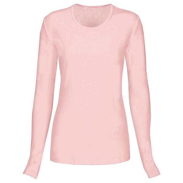 Download T Flex Womens Comfort Long Sleeve T Shirt Underscrub Tee Layering Shirt Uniform Overstock 21706735