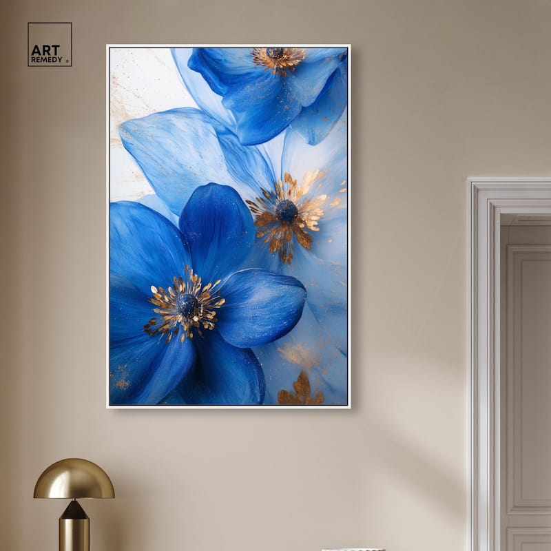 Twilight Teal Tint I Canvas by Art Remedy