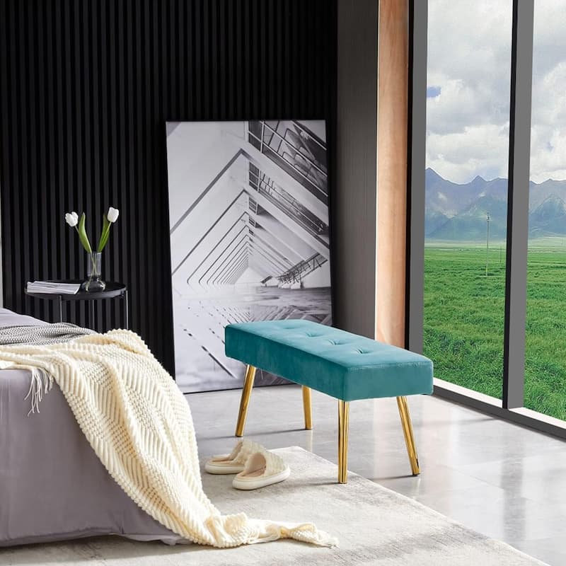Howtai Upholstered Bench for bedroom, entryway, dining room