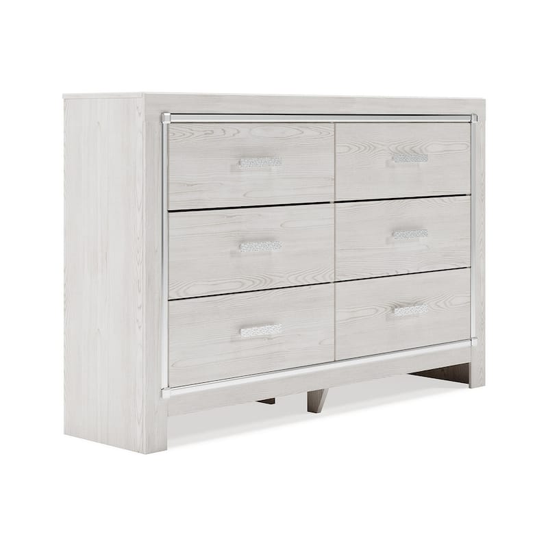 Signature Design by Ashley Altyra White Dresser - White - 6-drawer