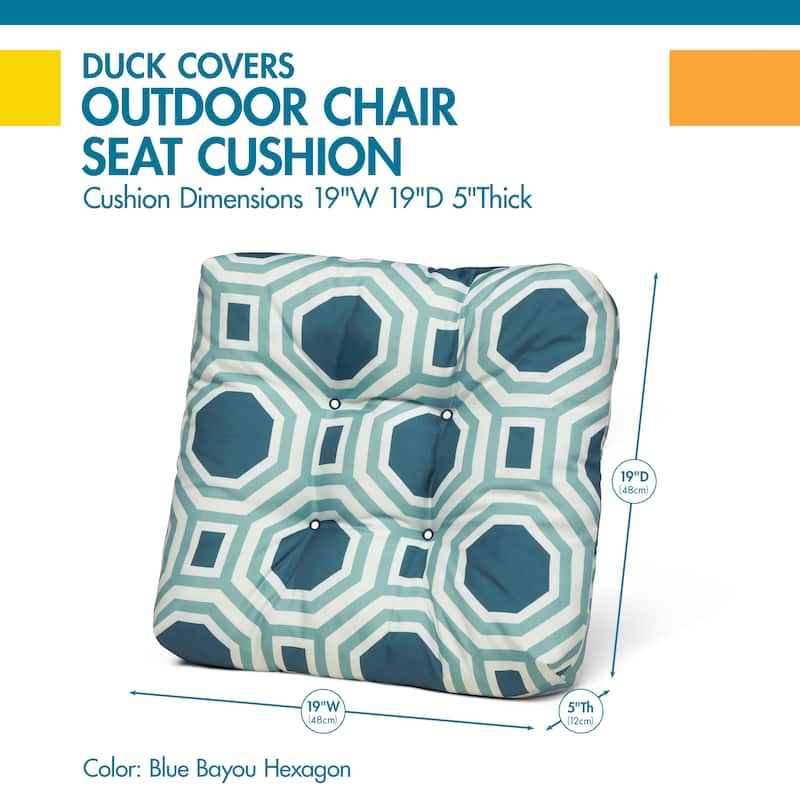Duck Covers Indoor/ Outdoor Seat Cushions (Set of 2)
