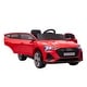preview thumbnail 1 of 3, Licensed Audi E-tron Kids Electric Ride-On with Remote Control, Two Speed Settings, Music, Horn, and Realistic LED Lights Red