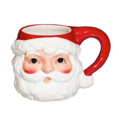 Vintage Santa Ceramic Cup