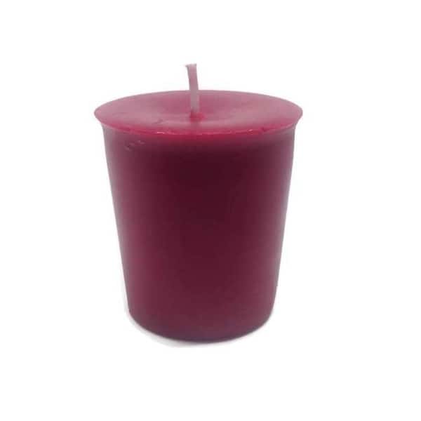 Pack of 6 Red Handmade Votive Candles Bed Bath & Beyond 37263261