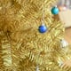 HOMCOM 6' Tall Unlit Full Fir Artificial Christmas Tree with Realistic Branches, Gold