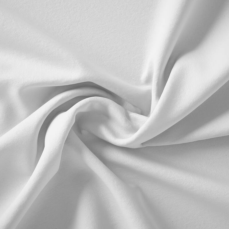 Luxury Bed Sheet Set by Simply Soft - Twin Extra Long - Snow White