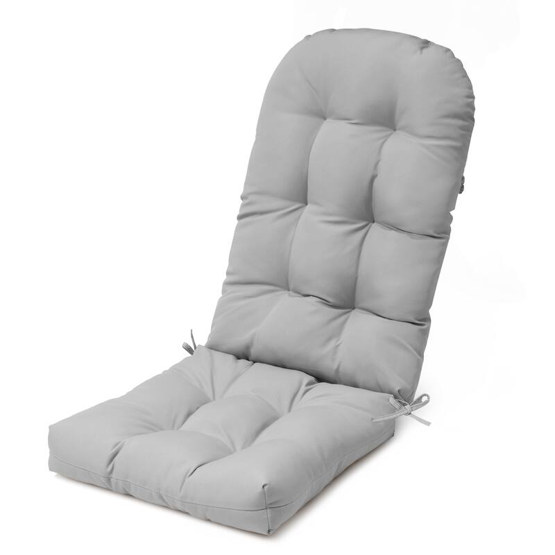 Outdoor Patio Adirondack Rocking Chair Cushions Thickened Chair Pad with Sunbrella - 1PC - LightGrey