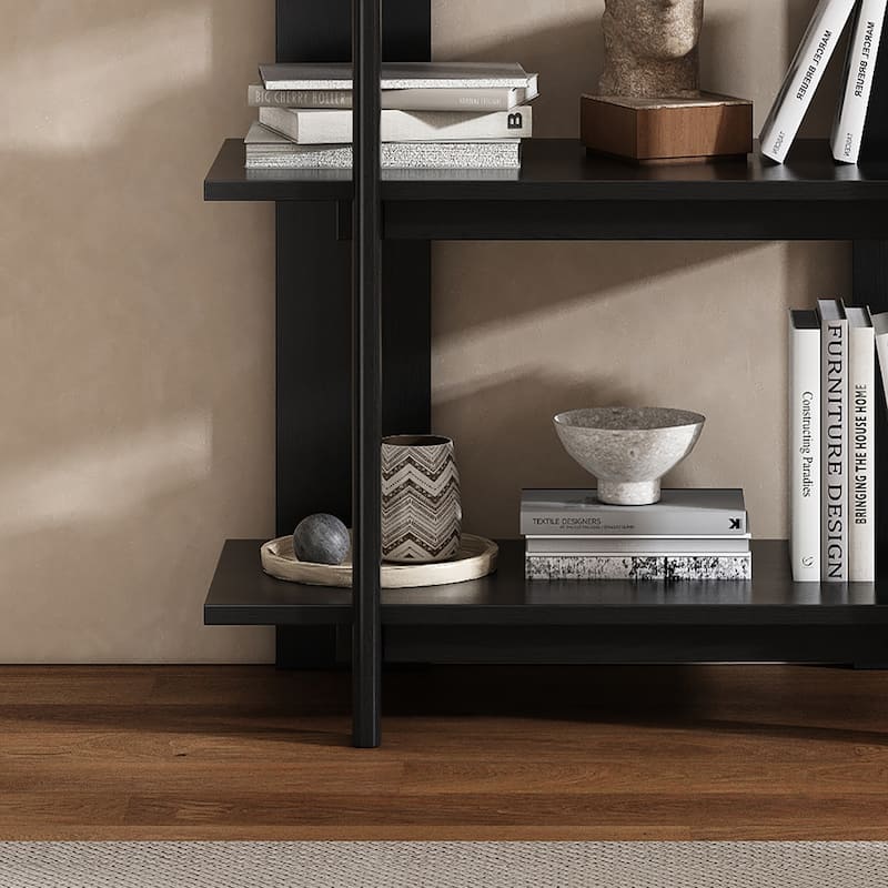 Christopher Knight Home - Ellie 4-Tier 70"H Acacia Wood Open Bookcase