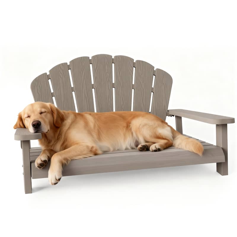 Resin pet bed/chair, weatherproof outdoor gardens, patios, bedrooms, living rooms, cats, dogs, and rabbits.