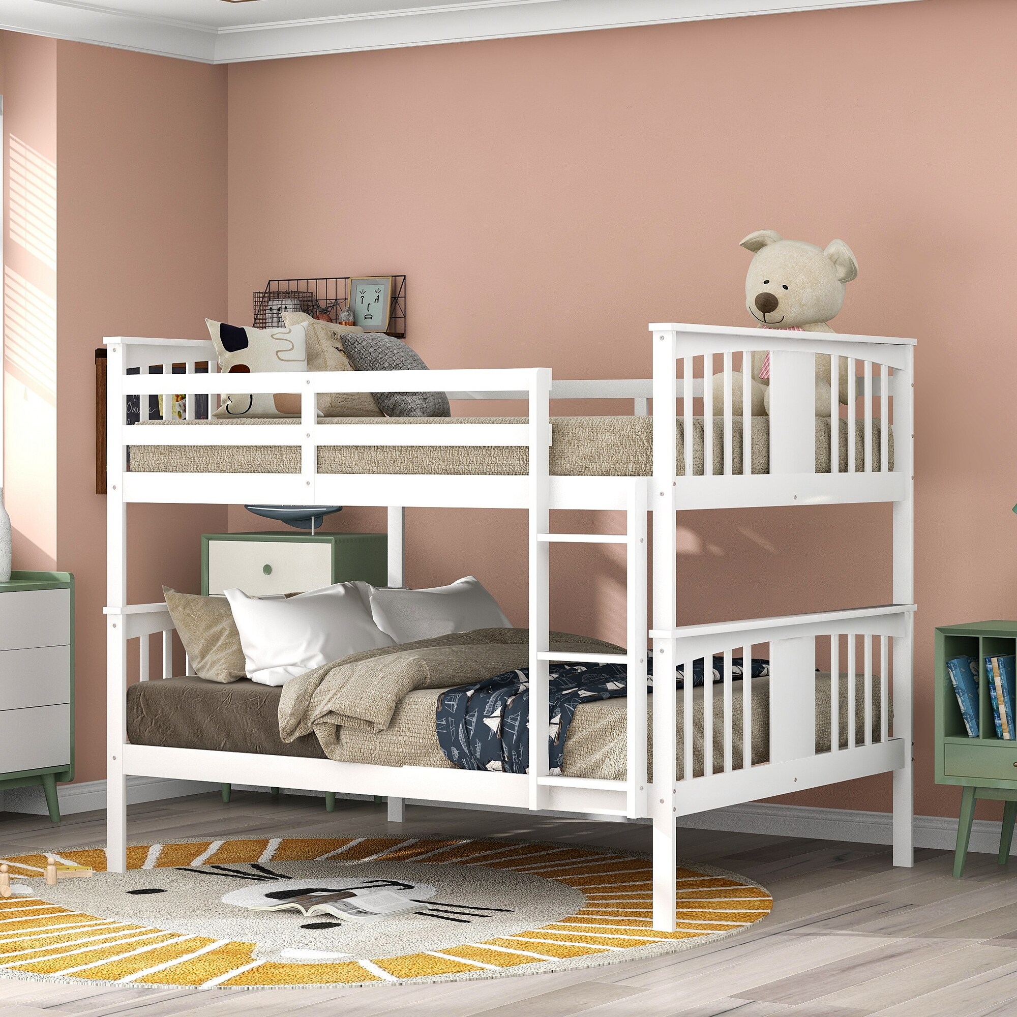 Contemporary bunk hot sale beds