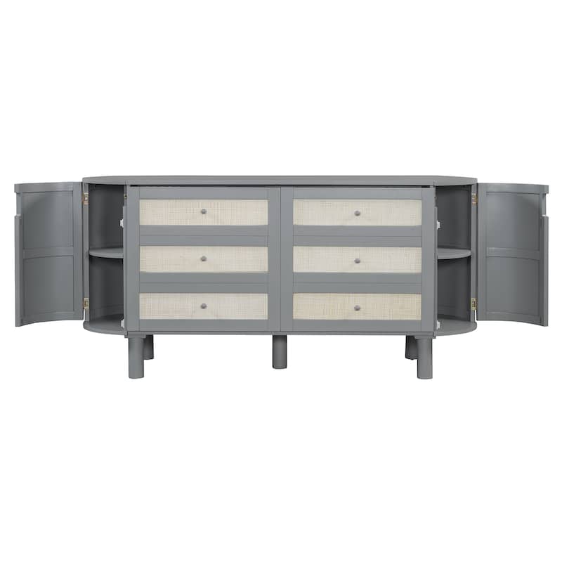 Queen Smart Murphy Bed with Storage Cabinet, Space-Saving Design