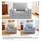 preview thumbnail 98 of 140, 3-in-1 Corduroy Sleeper Sofa Pull-Out Bed Convertible Adjustable Loveseat with USB Port