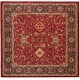 preview thumbnail 47 of 55, SAFAVIEH Mahal Azra Traditional Oriental Rug 5'1" Square - Red/Navy