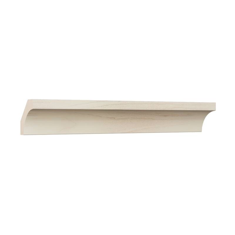 WM86 9/16-in D x 1-5/8-in W x 96-in L Americraft Solid Hardwood Stain Grade Cove Moulding