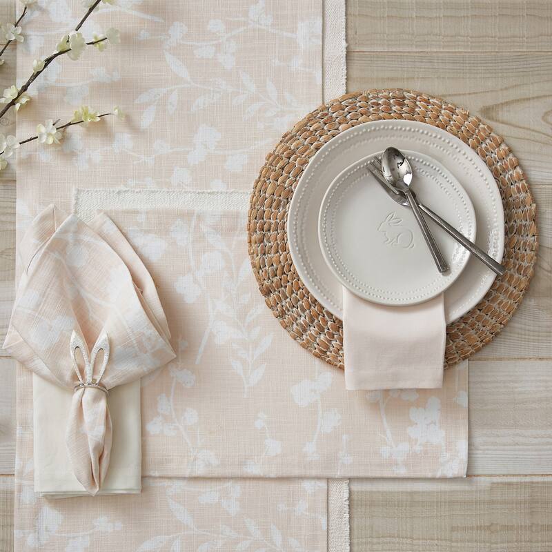 Split P Blush Pink Callie Print Napkin Set of 4 - 20" x 20"
