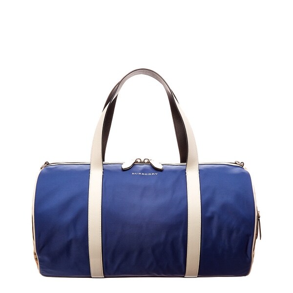 vintage burberry duffle bag