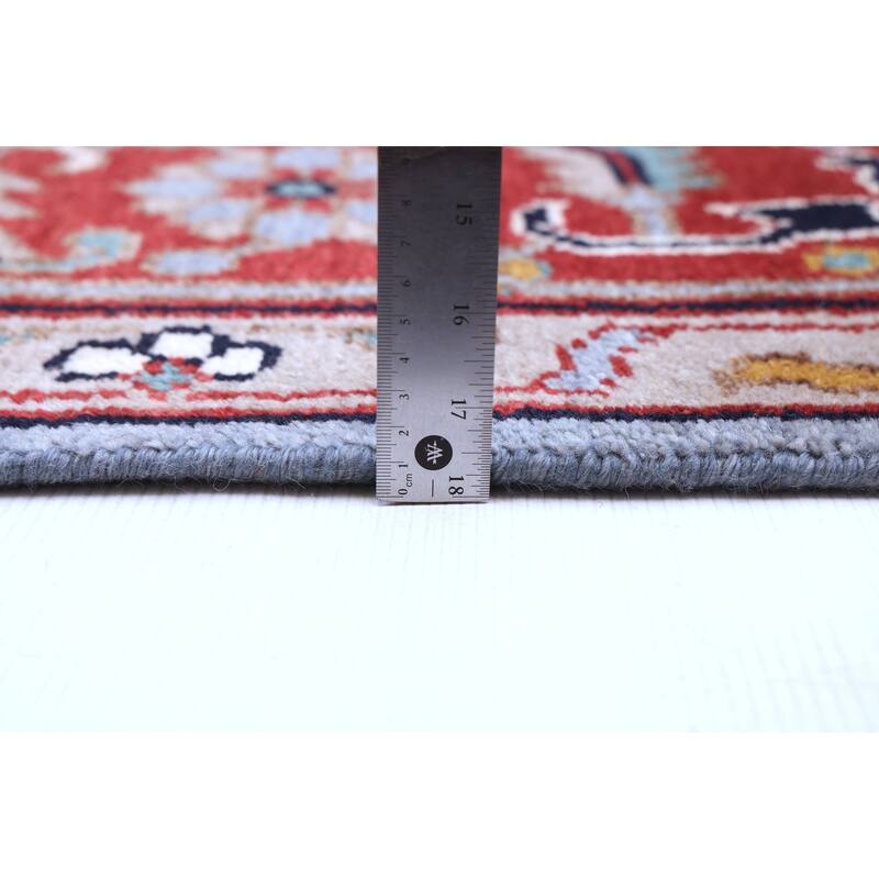 ECARPETGALLERY Hand-knotted Serapi Heritage Light Denim Blue Wool Rug - 8'11 x 12'2