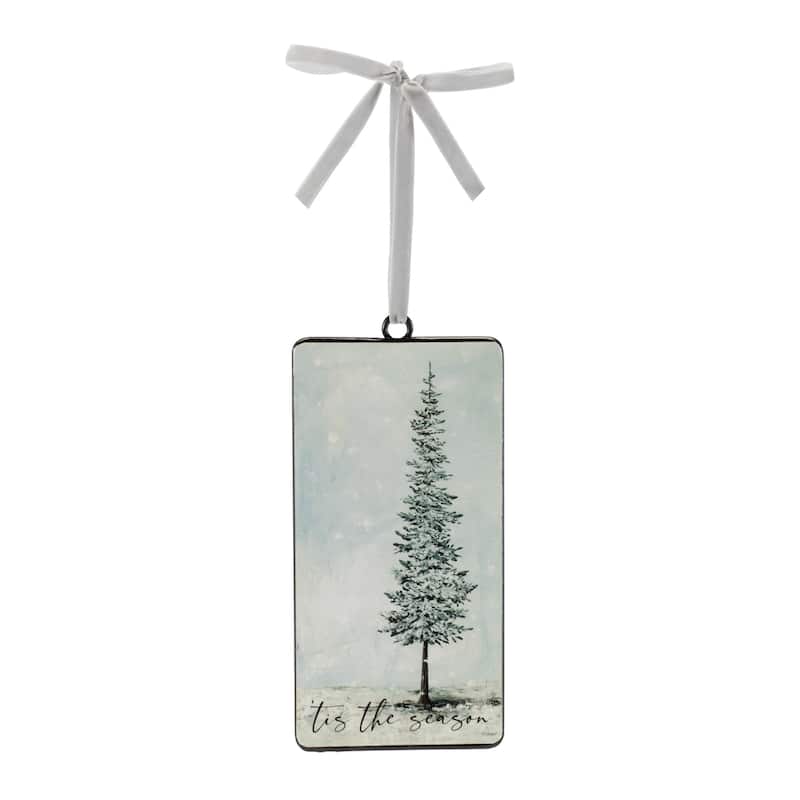 Tis The Season Christmas Ornaments - 8.5" - 12ct