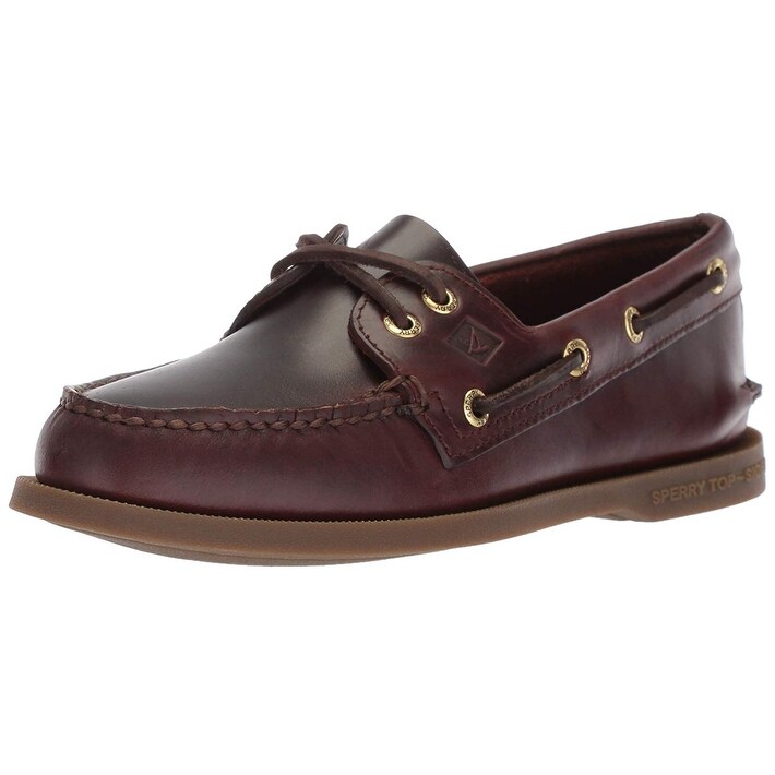 sperry leather top sider