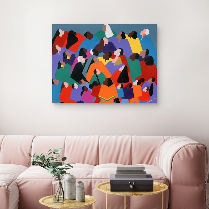 Brilliance by Synthia SAINT JAMES Canvas Art Print