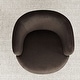 preview thumbnail 10 of 10, 26.5" Wide Velvet Small Swivel Barrel Accent Chair(Set of 2)