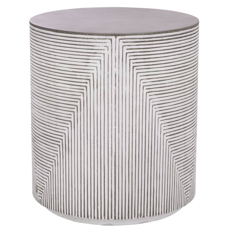 SAFAVIEH Outdoor Living Verona Side Table - 16"W x 16"D x 19"H