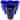 Dos Sueños Hand Blown Mexican Drinking Glasses - Set of 6 Cobalt Water Glasses (14 oz each)