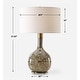 preview thumbnail 8 of 6, Uttermost Rhine Brown Glass Table Lamp - 27.25'' H X 17'' W X 17'' D