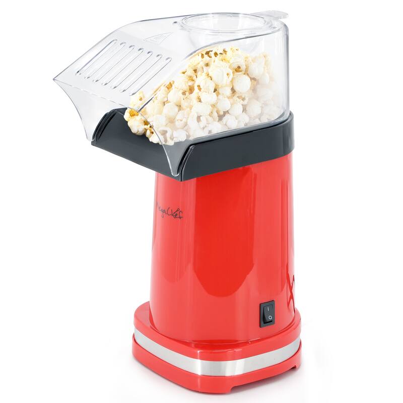 Candy Red Fast Hot Air Popcorn Maker Machine