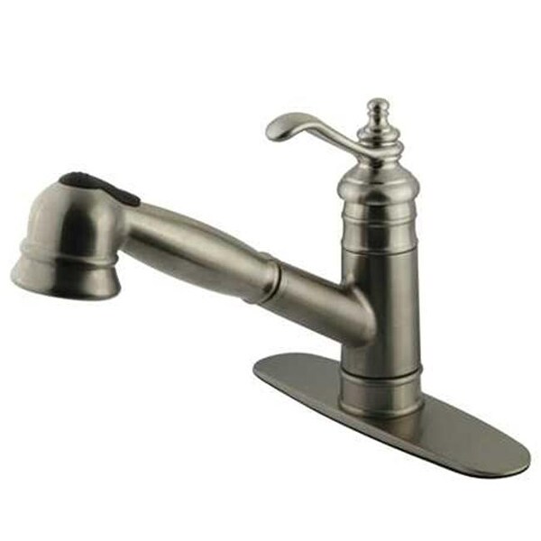 Gourmetier Templeton Pull Out Faucet Kitchen Satin Gourmetier Templeton Pull Out Faucet Kitchen Satin Nickel