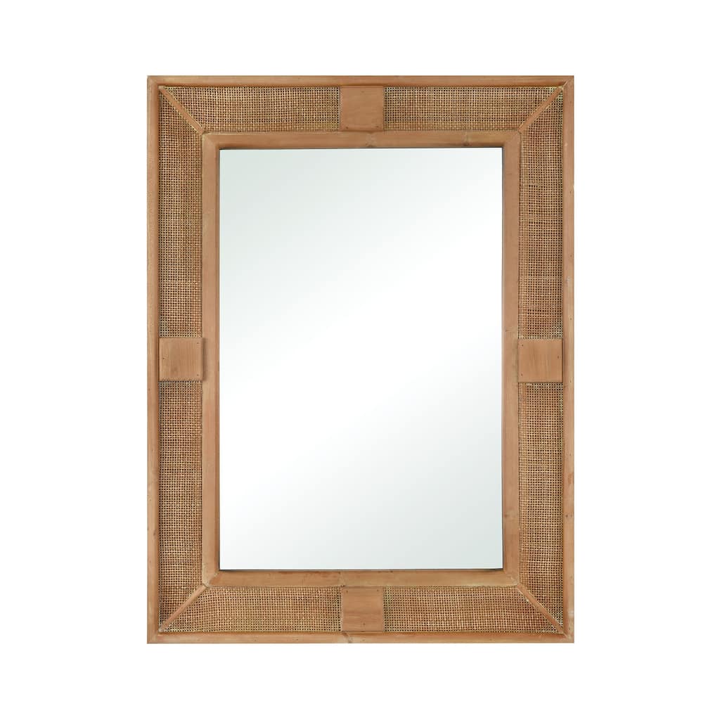 Elk Home Cabana Natural Wood 29.5 Inch Wide Mirror