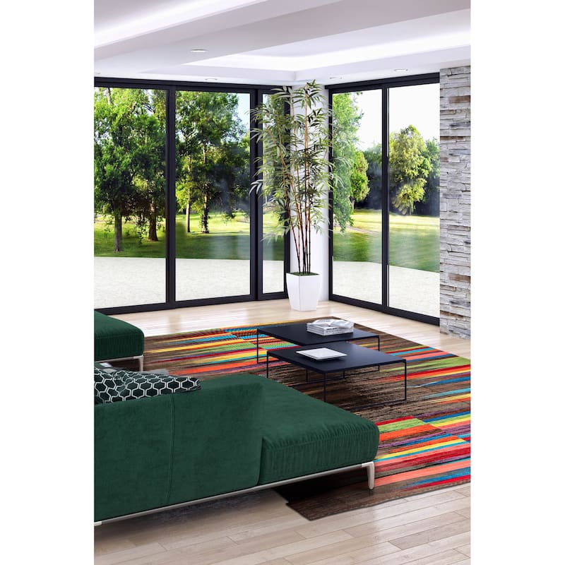 ECARPETGALLERY Flat-Weave Ankara FW Taupe Wool Kilim - 9'9 x 12'10