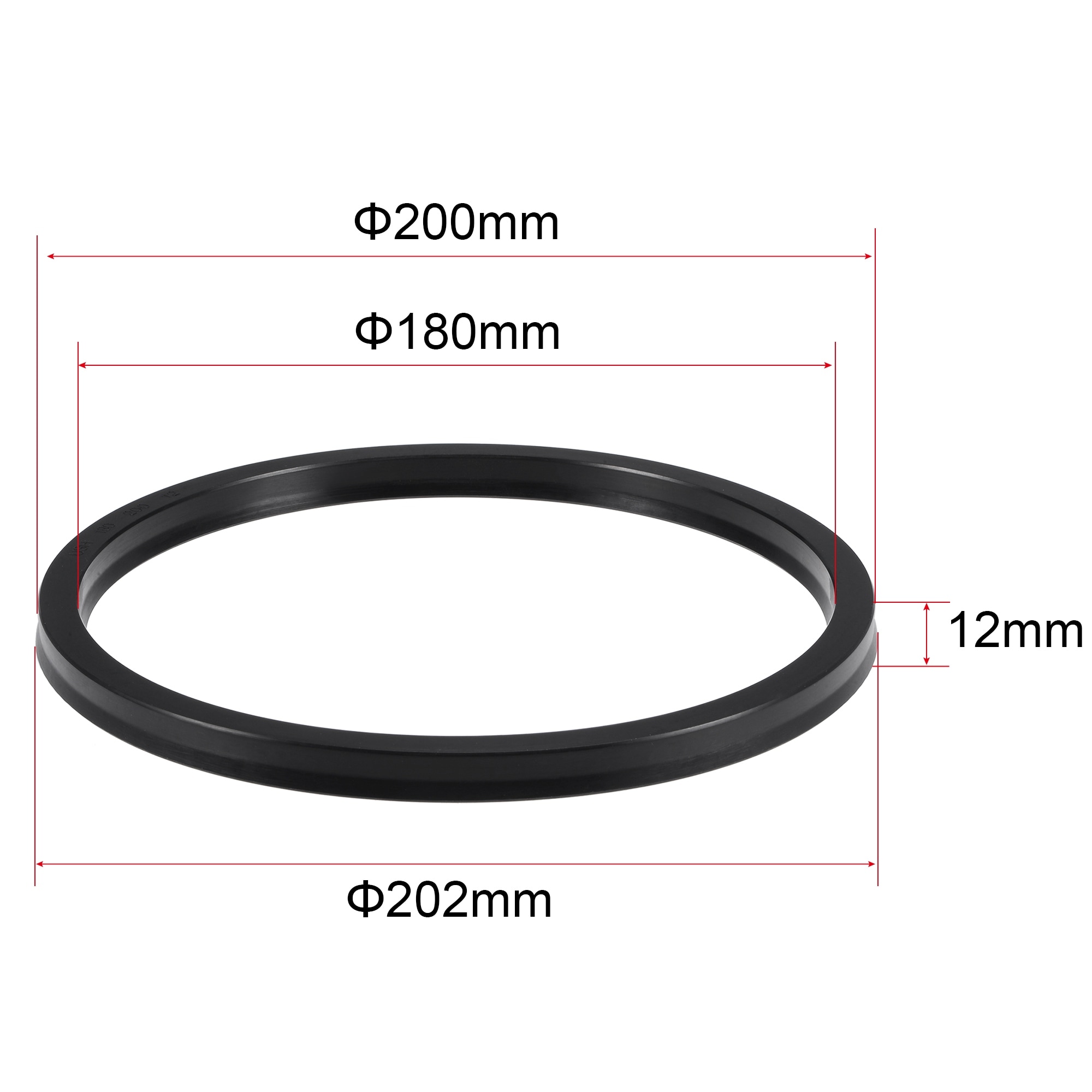 pack Rotary shaft oil seal 10 x 16 x height, model 