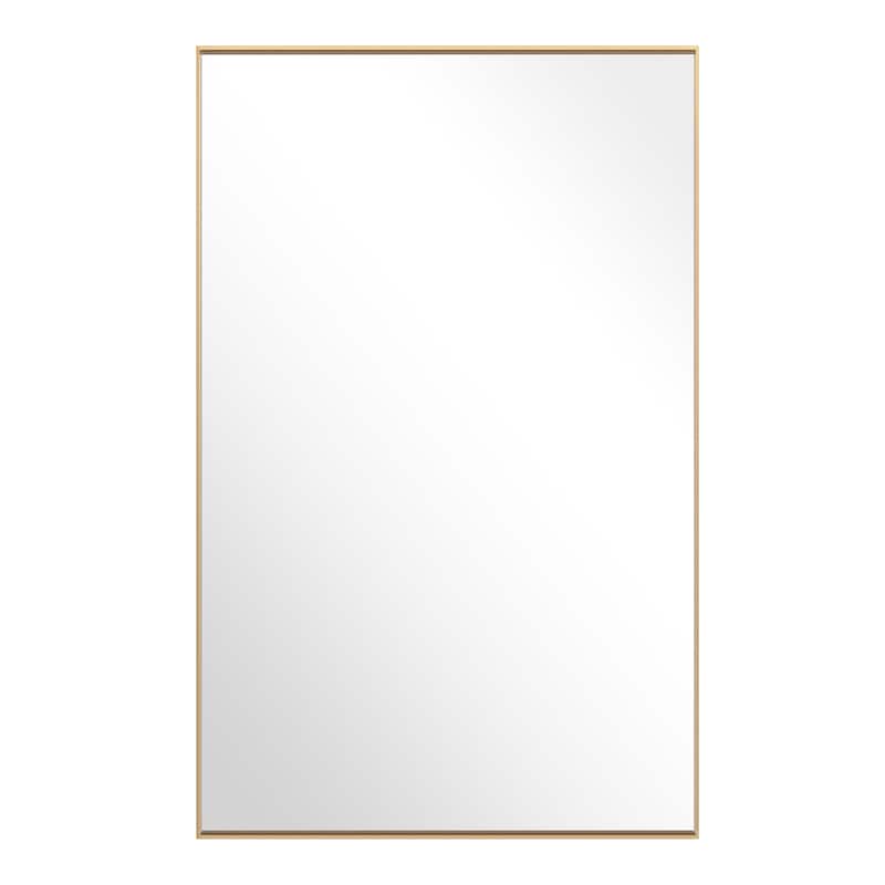 Modern Rectangle Framed Bathroom Vanity Mirror Accent Wall Mirror