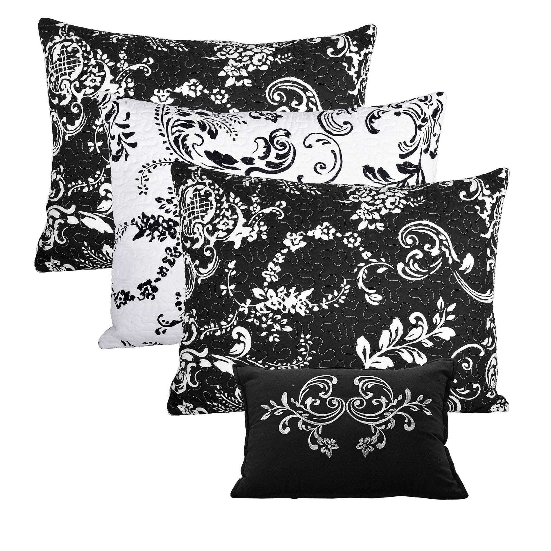 как выглядит Serenta 6 Piece Cotton Blend Daybed Bedspread Coverlet Set - фото